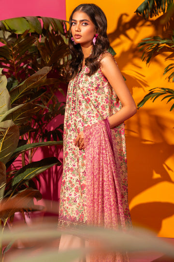 Alkaram SEC-02-24 Beige Rang E Bahar Collection Online Shopping